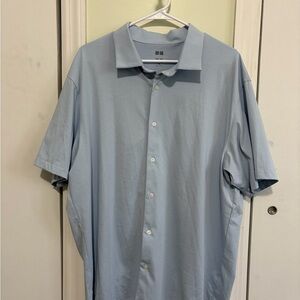 Men's Airism Light Blue Polo